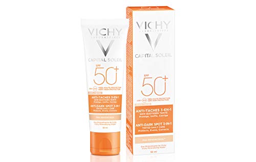 Vichy (L'Oreal Italia) Ideal Soleil Trattamento Anti-Macchie Colorato 3In1-50 ml
