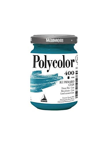 colore acrilico Polycolor Blu Primario-Cyan 125 Ml