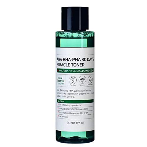 some-by-mi aha BHA Pha 30 giorni Miracle toner 150 ml Niacinamide 2% vera Tea Tree Extracts 10000PPM