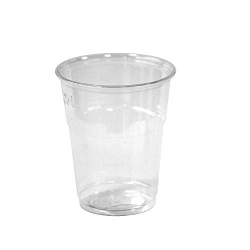 ILIP 8001511003735 PZ CC 200 COMPOSTABILI ECOLOGICI Trasparenti Bicchiere Kristal BIO per Acqua E Bevande