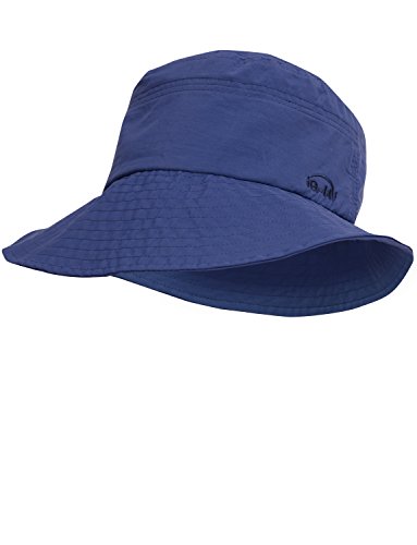 iQ-UV 3161222480-OS Cappello Protezione Solare, Abbigliamento Protettivo UV, Unisex – Adulto, Navy, Taglia Unica
