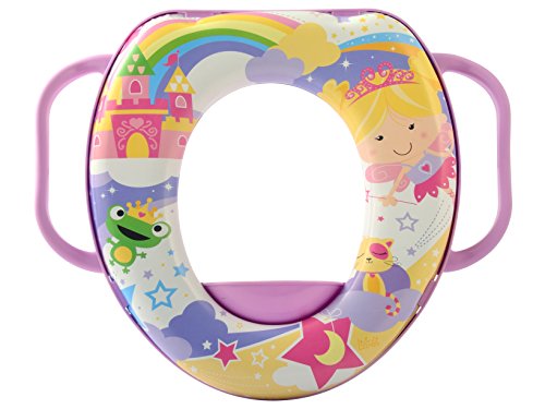 Lulabi Fairy Tales, Riduttore WC Soft, con Maniglie, 12+ mesi, Multicolore
