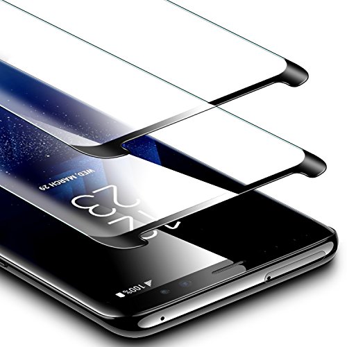 Pellicola Samsung Galaxy S9 Plus + [2 Packs], ESR Pellicola Vetro Temperato [Anti-Graffo/Olio/Impronta] con 9H Durezza Protezione Elevata per Samsung Galaxy S9 Plus da 6,2 Pollici (Uscito a 2018)