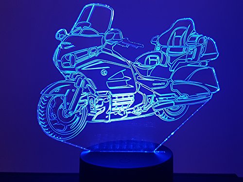 disegno compatibile HONDA Goldwing 1800, lampada da salotto 3D