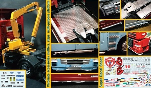 Italeri 3854 - Truck Accessories Set II Model Kit Scala 1:24