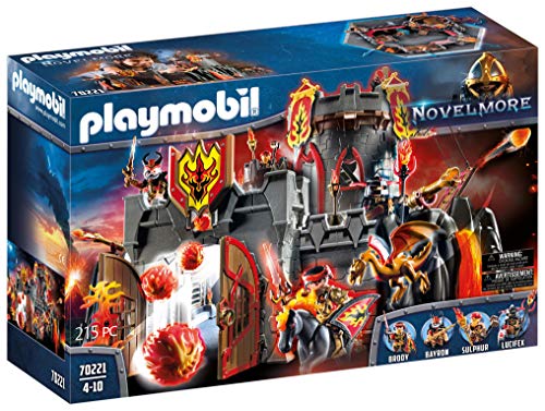 Playmobil Novelmore 70221 - Fortezza dei Guerrieri di Burnham, dai 8 anni