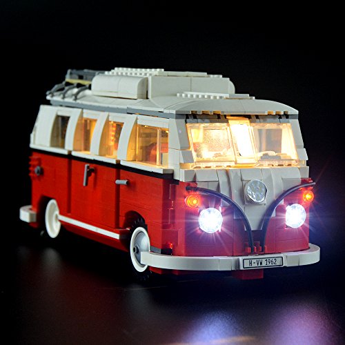 LIGHTAILING Set di Luci per (Volkswagen T1 Camper Van) Modello da Costruire - Kit Luce LED Compatibile con Lego 10220 (Non Incluso nel Modello)