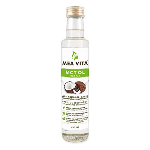 MeaVita Olio Meavita Mct, Qualità Premium, 1 Confezione (1X 250 Ml) - 250 ml