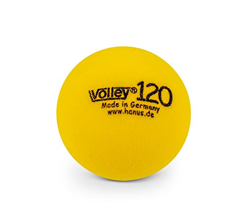 Volley Palla Poliuretano espanso Elastico - Giallo - 12 cm - 50 g