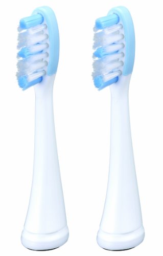 Panasonic - Testine di ricambio WEW0929 per spazzolino da denti con pulitore per la lingua, confezione da 2