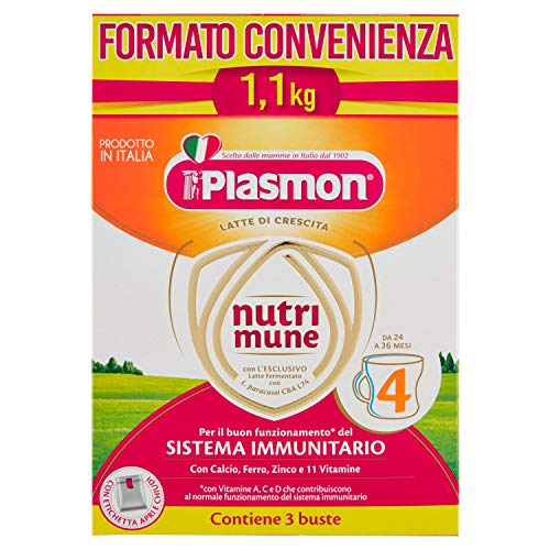 Plasmon Nutri-Mune 4 Latte in Polvere Stage 4, Special Pack, 1100 g