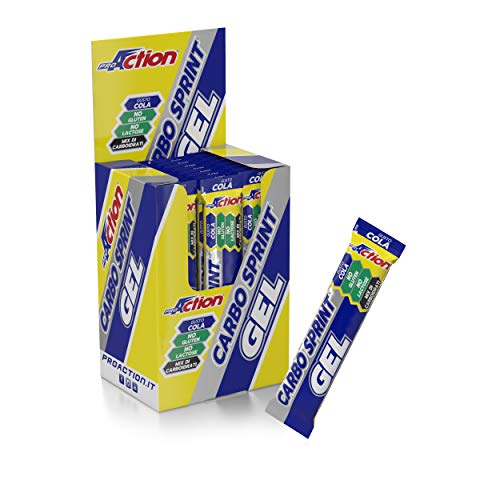 ProAction Carbo Sprint Gel (cola, confezione da 25 stick da 25 ml)