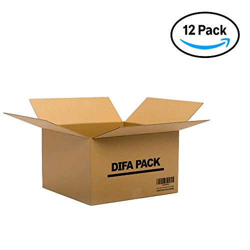 DIFA Pack - 12 | 24 Scatole di cartone -Alta qualità, Resistenti - Scatole per Trasloco