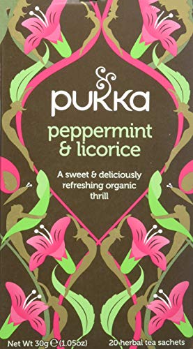 Pukka Peppermint Licorice - Tisana 20 filtri