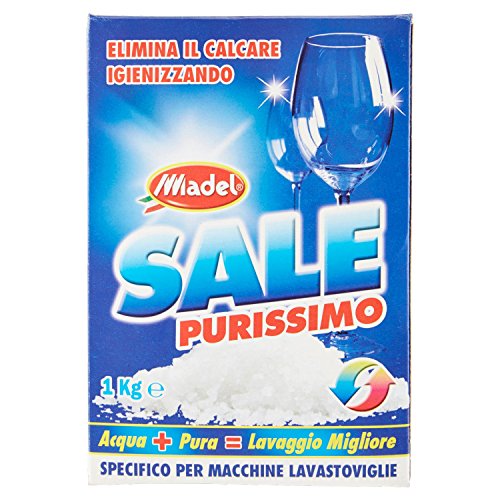 Sale Purissimo - Sale Granulare, Elimina Il Calcare Igienizzando, Specifico Per Macchine Lavastoviglie - 1 kg