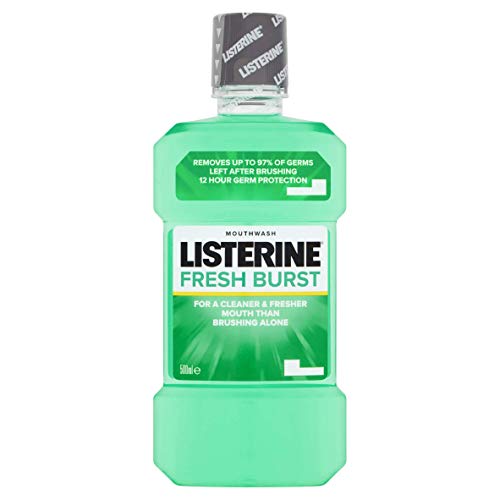 Listerine Collutorio Fresh Burst, 500 ml