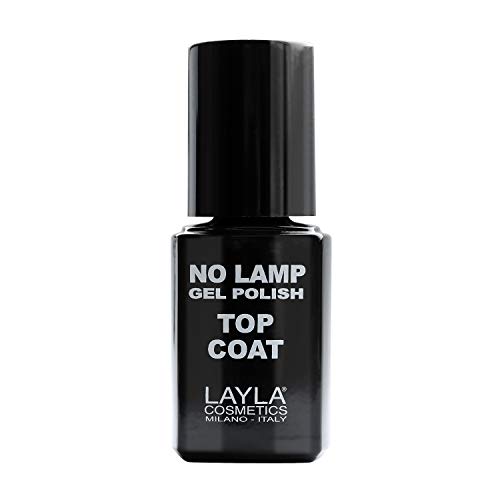 Layla Cosmetics Milano Smalto Top Coat No Lamp, utilizzo senza lampada asciugatrice