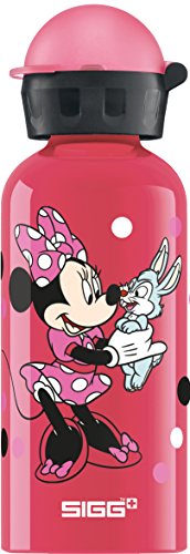 Sigg Minnie Mouse, Borraccia d'Acqua Bambina, Rosa, 0.4 L