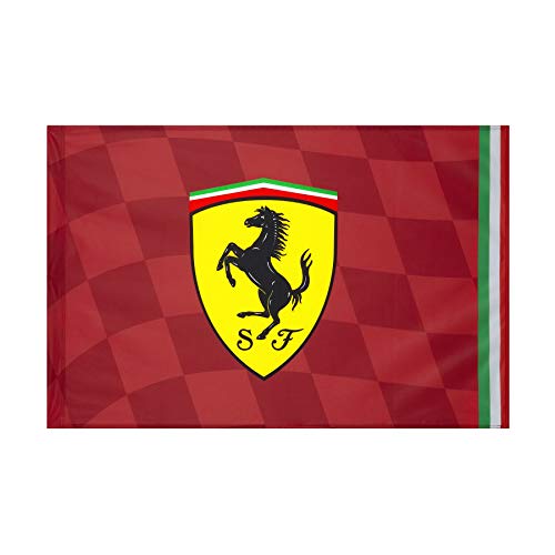 Bandiera della Scuderia Ferrari F1, 140 x 100 cm