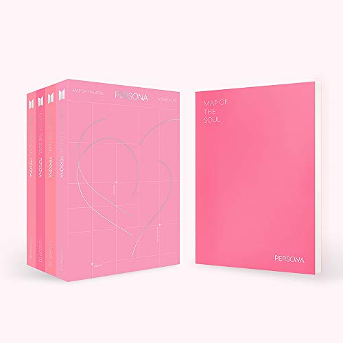 Bighit BTS Bangtan Boys - Map of The Soul : Persona [1+2+3+4 Ver. Set] 4CD+4Photobooks+4Mini Books+4Photocards+4Postcards+4Photo Films+4Folded Posters+Double Side Extra Photocards Set