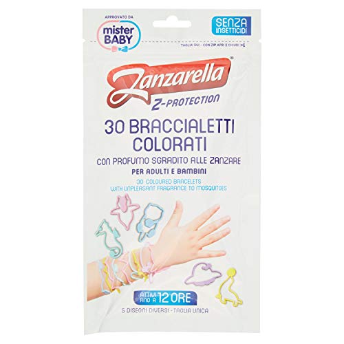 Zanzarella Z-Protection Braccialetti Baby - 3 Confezioni da 111 g