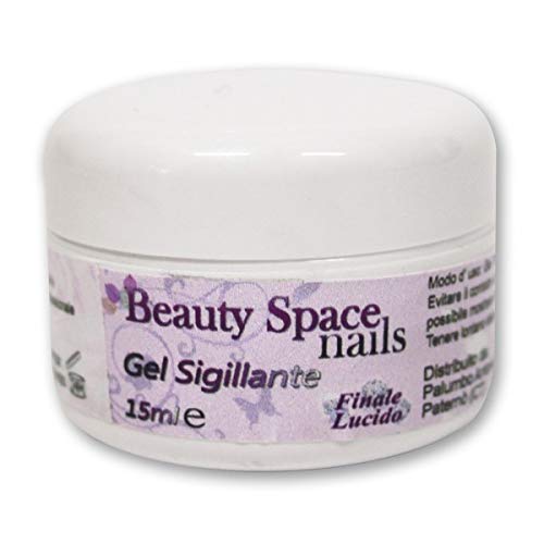 Beauty Space nails Gel UV Sigillante Finale Lucido Ultra Brillante 15 ml