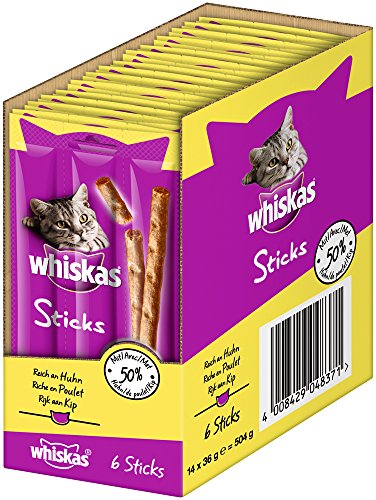 Whiskas - Snack per Gatti Sticks