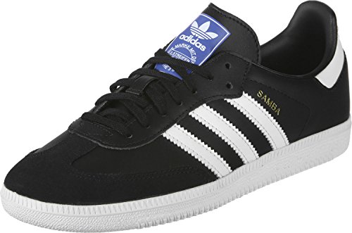 adidas Samba Og J, Scarpe da Fitness Unisex-Bambini, Nero (Negro 000), 38 EU