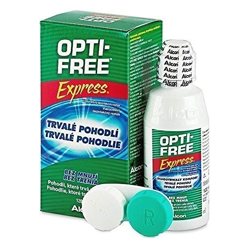 OptiFree Express soluzione disinfettante per lenti a contatto 355ml con contenitore