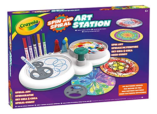 CRAYOLA- Super Set Giracrea, Multicolore, 6+ Anni, 74-7324