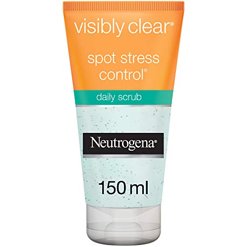 Neutrogena - Scrub viso giornaliero Visibly Clear Spot Stress Control, 150 ml