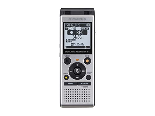 Olympus WS-852 Riproduttore e Registratore Stereo MP3, 4 GB, Argento