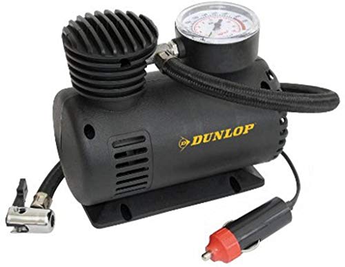 Compressore aria DUNLOP portatile 12V 250 PSI 17 BAR accendisigari gonfiare