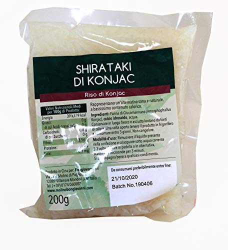 Bongiovanni - Shirataki di Konjac (Riso)