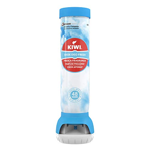 Kiwi Shoe Deo Fresh Deodorante Spray per Scarpe, Rinfresca e Neutralizza gli Odori , Confezione da 100 ml