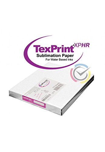 Carta sublimatica TexPrint XPHR A4 originale USA - 110 Fogli Sublimatici per risma - Transfer per Sublimazione di qualità Premium