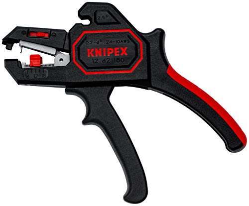 KNIPEX 12 62 180 Pinza spelacavi automatica 180 mm