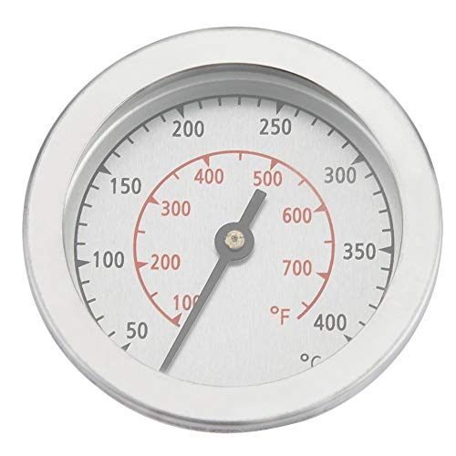 TOPINCN Termometri da Forno 100~700 ℉ BBQ Grill Termometro Temperatura Gauge Quadrante analogico Doppia Scala