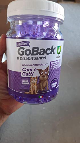 Ueber Disabituante Repellente Cani Gatti barriera Naturale GoBack 2x500g