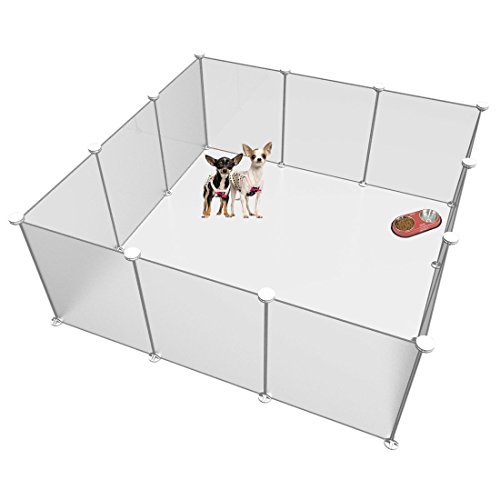 LANGXUN Dimensioni e Altezza del Box per Animali Domestici Fai-da-Te - Sistema di organizzazione per armadietti Fai-da-Te, Organizer per cubetti di stoccaggio in plastica