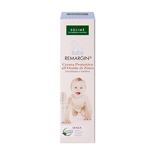 Baby Remargin crema protettiva effetto barriera con Colostro e Vitamina E 50 ml - Prodotto erboristico made in Italy