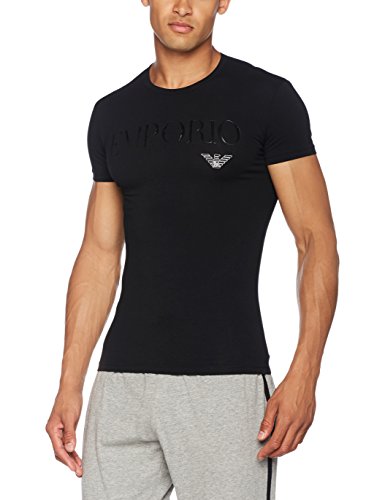 Emporio Armani Underwear 111035cc716 Top Pigiama, Nero (Nero 00020), Medium Uomo