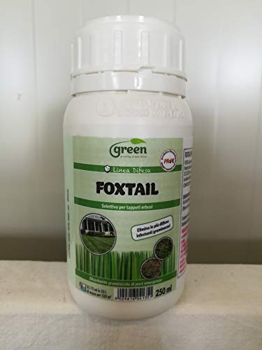 Green Ravenna Foxtail DISERBO GRAMINICIDA Prato di Post Emergenza per Foglia Stretta 250ml