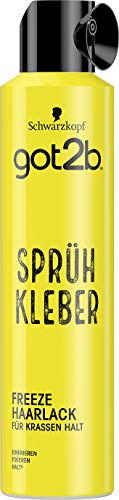 Schwarzkopf got2b - Colla spray per capelli per una tenuta forte, confezione da 1 (1 x 300 ml)