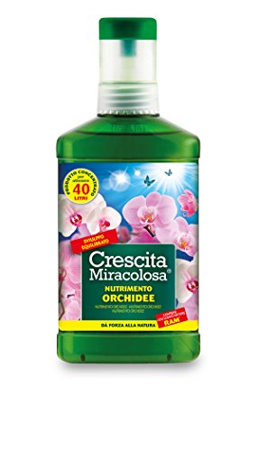 Crescita Miracolosa C025301 Nutrimento Orchidee, 200 ml, Verde, 7.5x3.5x18 cm