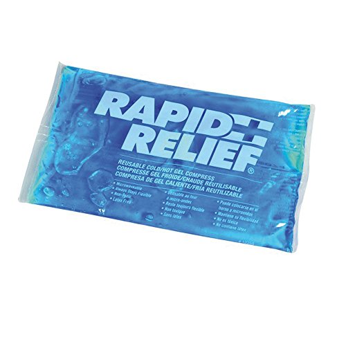 Rapid Relief - Compresse riutilizzabili, borsa freddo caldo, 15 x 26 cm