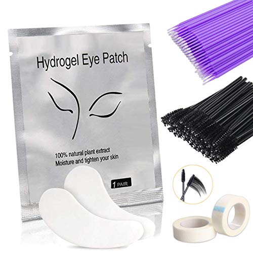 Eye Gel Patches, Aikvigss 50 Paia Lint Free Patch Occhi Extension Ciglia Patch Extension Ciglia Gel Cerotto Eye Gel Patches Senza Pelucchi Cerotti Gel per Estensioni Ciglia Adesivi Eye Pads