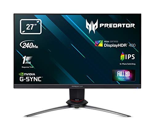 Predator XB273GXbmiiprzx Monitor Gaming G-SYNC Compatible, 27