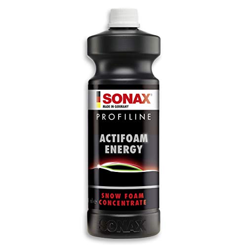 SONAX PROFILINE ActiFoam Energy (1 Litro) - potente detergente, scioglie lo sporco con elevato potere schiumogeno, piacevole profumazione | Art. N. 06183000