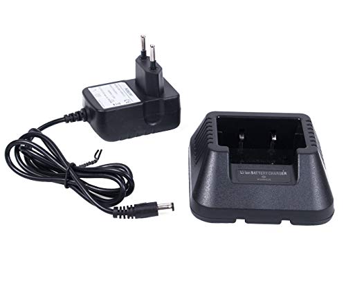 Mengshen Baofeng Caricabatteria Desktop Charger Li-Ion Charging for UV-5R 5RA 5RB 5RC 5RD 5RE 5REPLUS UV-6R BF-F8 Radios (BL-5 And BL-5L) UV-5R_C5